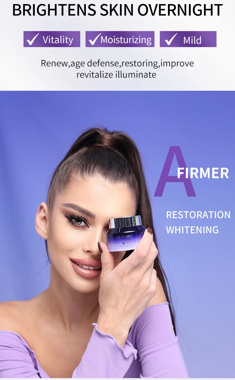 DR RASHEL Moisturizing Brightening Repair Women Retinol Vitamin C Day And Night Face Cream Set